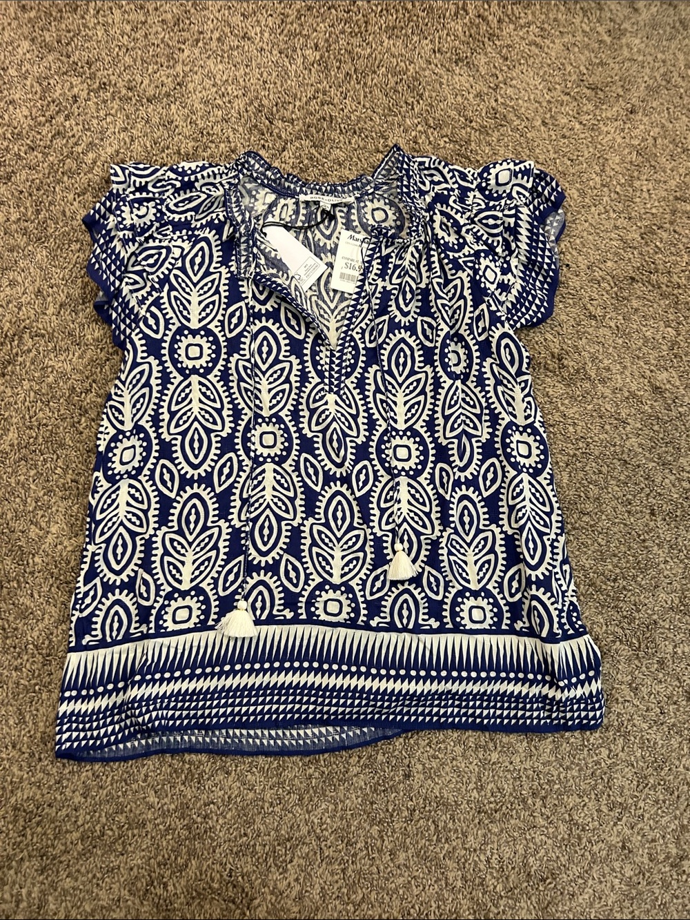 NWT ROSE + OLIVE Blouse